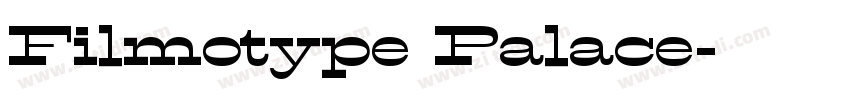 Filmotype Palace字体转换